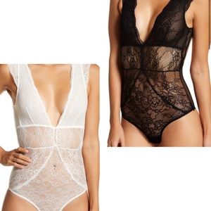 NWT Sam Edelman lace bodysuits